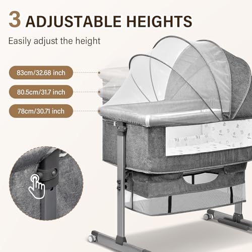 ASONINE 3-in-1 Baby Cot