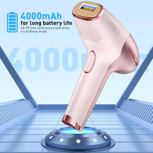 ASONINE Wireless Laser Hair Removal with Cooling & Pain-Free