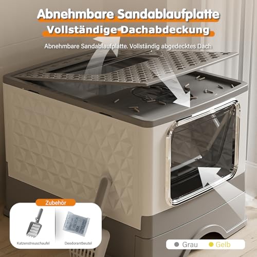 ASONINE Cat Litter Tray