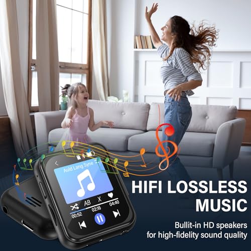 OGVDOE 64 GB MP3 Player Bluetooth 5.4 with Camera