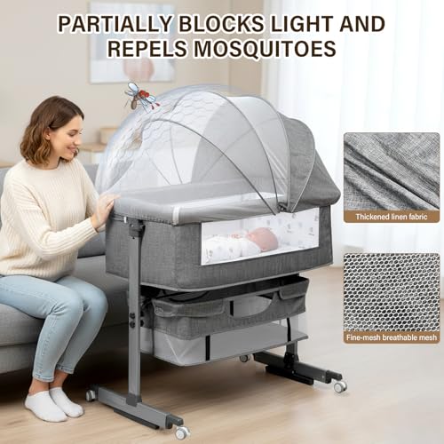 ASONINE 3-in-1 Baby Cot