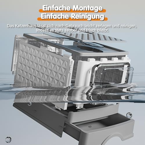 ASONINE Cat Litter Tray