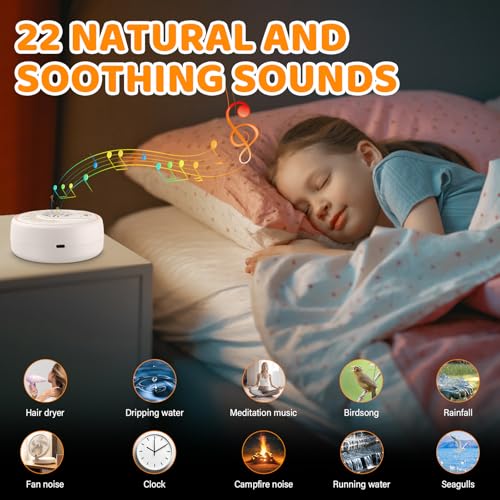ASONINE White Noise Machine Baby