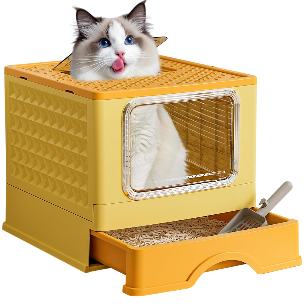 ASONINE Lettiera Gatto Chiusa per Gatti Grandi