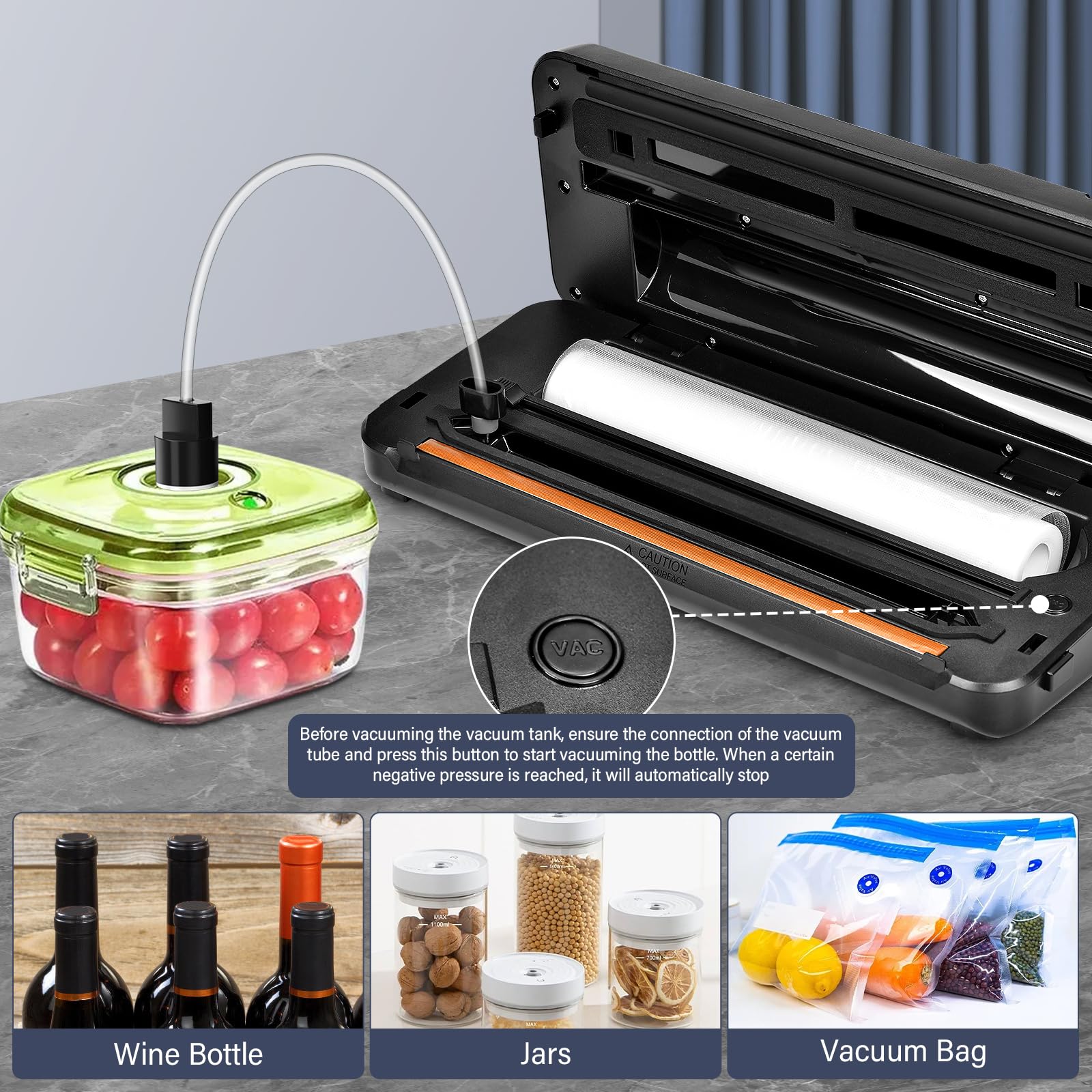 OGVDOE Vacuum Sealer